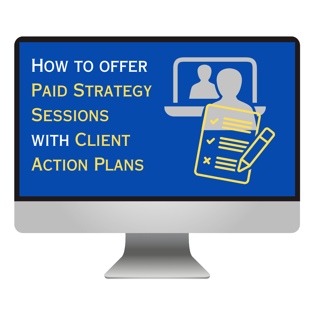 Offer Paid Strategy Sessions